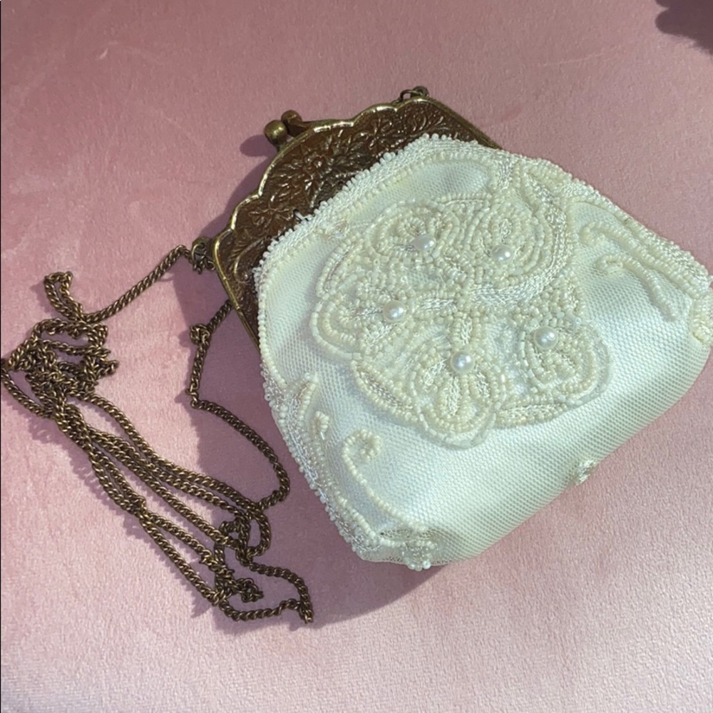 Vintage 1950s beaded purse